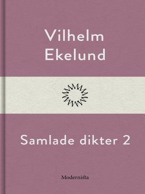 cover image of Samlade dikter 2